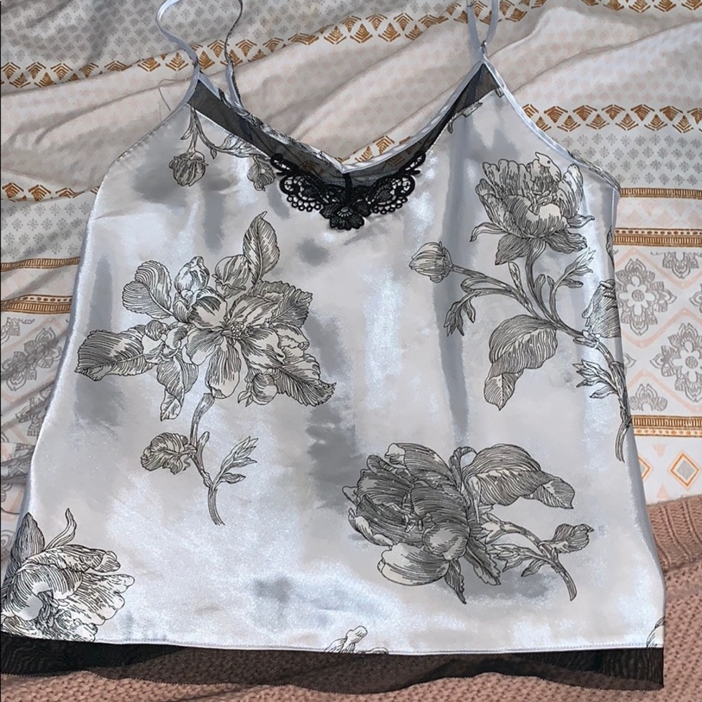 Silk sleeping top